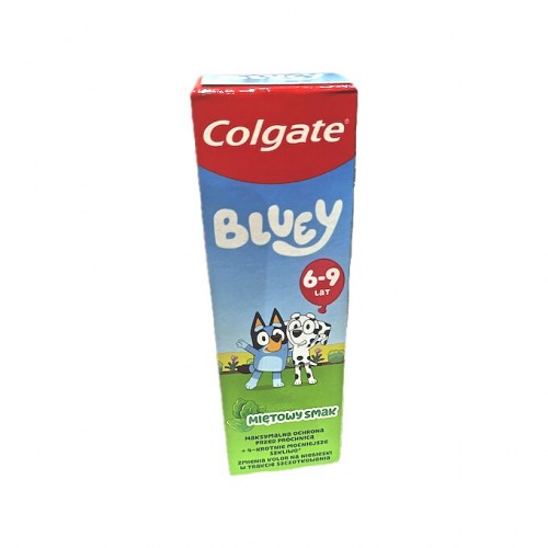 Pasta de dinti Colgate Bluey 6-9 ani 50 ml. Pasta de dinti Colgate Bluey 6-9 ani 50 ml.